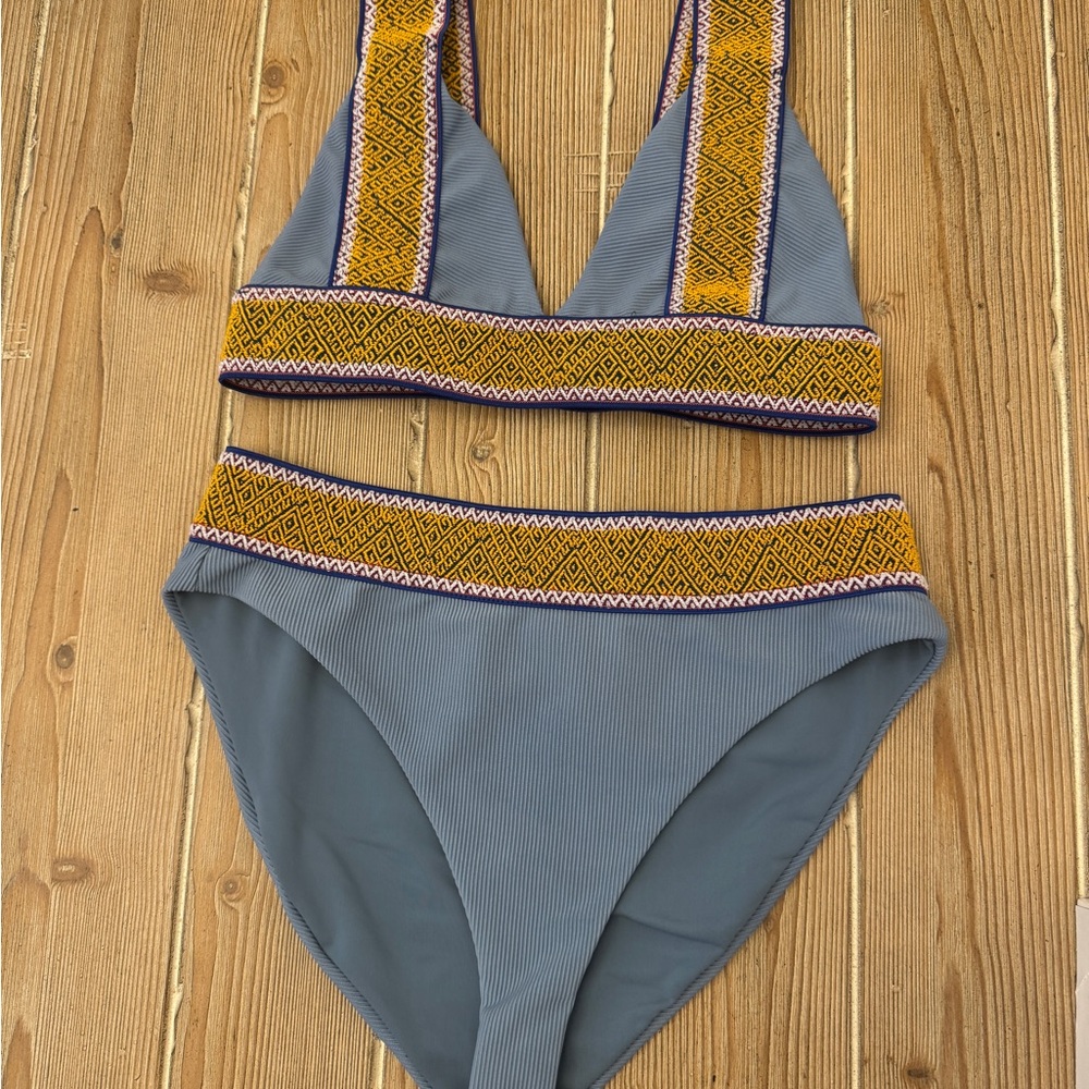 Elysiian Slate Blue Bali Bikini